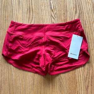 Lululemon Speed Up low rise short, 2.5” lined